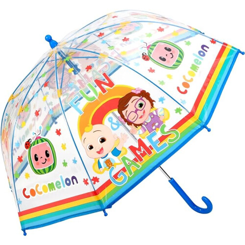 Hell und bunt Cocomelon Lightweight Kinder Regenschirm