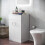 NES Home Nes Home 500mm White Vanity Unit Cabinet With Countertop 3