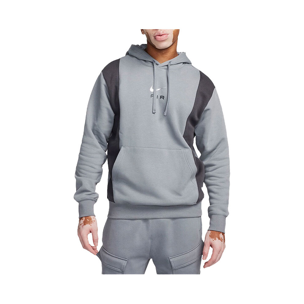 Nike (, Xl) Air Fv0167 Mens Fleece Hoodie Grey