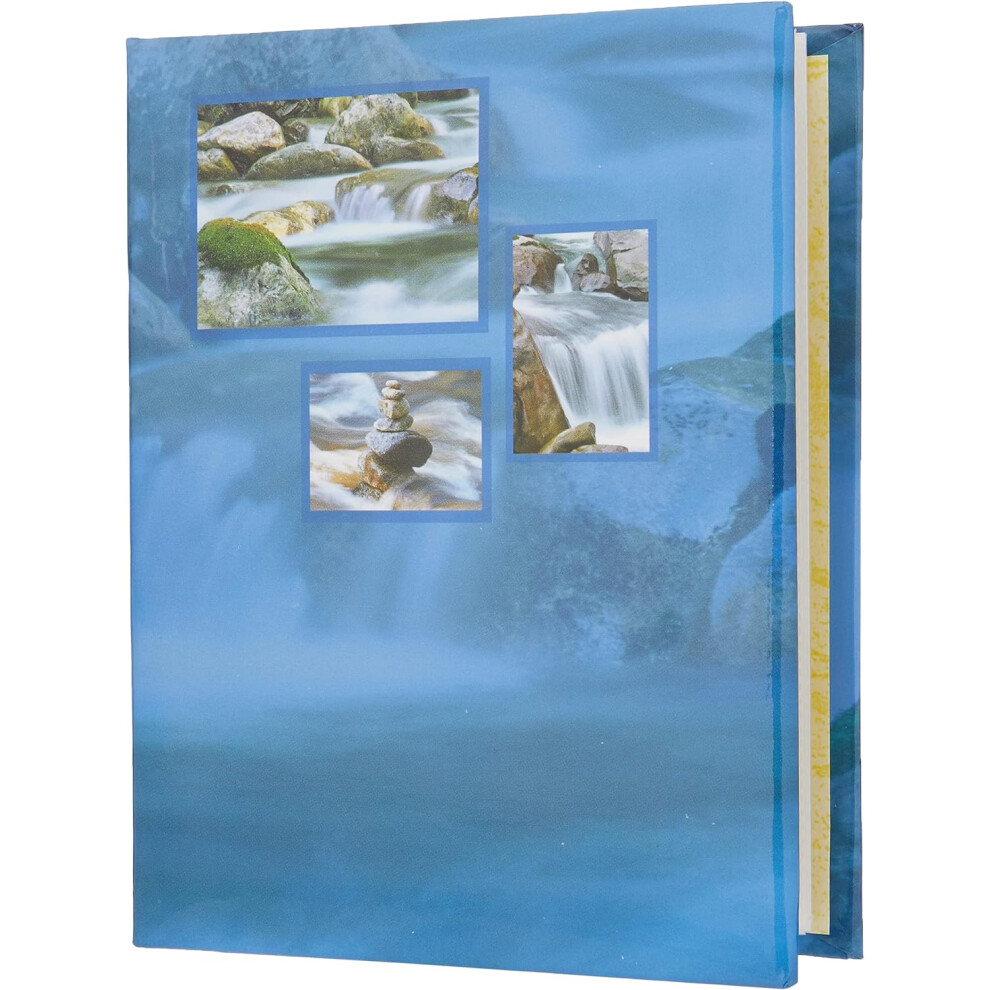 Slip In Blue Water Photo Album Case Book 100 Pages for 6 x 4 '' 100 Photos