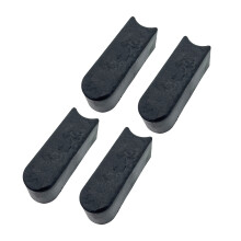 (Pack of 4) Garden Edging Stone Stomp Edge Border Rubber 30cm