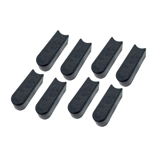 (Pack of 8) Garden Edging Stone Stomp Edge Border Rubber 30cm
