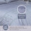 Flax Linen Priscilla Design Duvet Cover Set Silver ( Double ) 6
