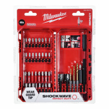 SHOCKWAVE Bohrer-, Steckschlüssel- und Bit-Set - 40-teilig