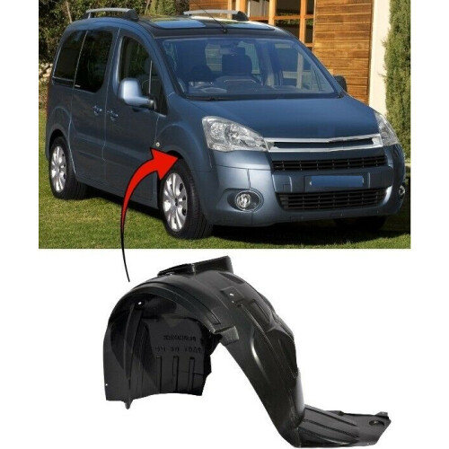 Citroen Berlingo 2008-2018 Front Wing Splash Guard Arch Liner Driver Side