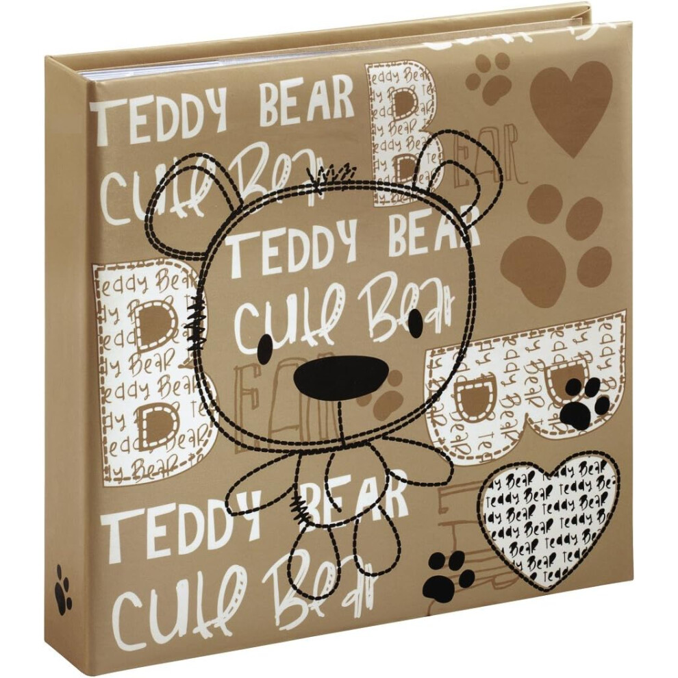Large Baby Photo Album 6x4 200 Photos Boy Girl Unisex Teddy Memo Slip In Gift