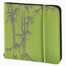 Nylon hoes voor 24 CD/DVD - HAMA - Up to Fashion - Groen