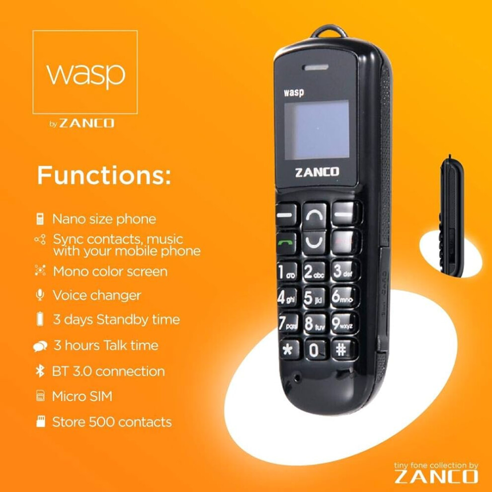 zanco-wasp-worlds-smallest-phone-with-bluetooth--black--mini-phone-voice-changer