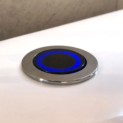 NES Home Nes Home Almer Dual Flush Contactless Flush Sensor Chrome 1