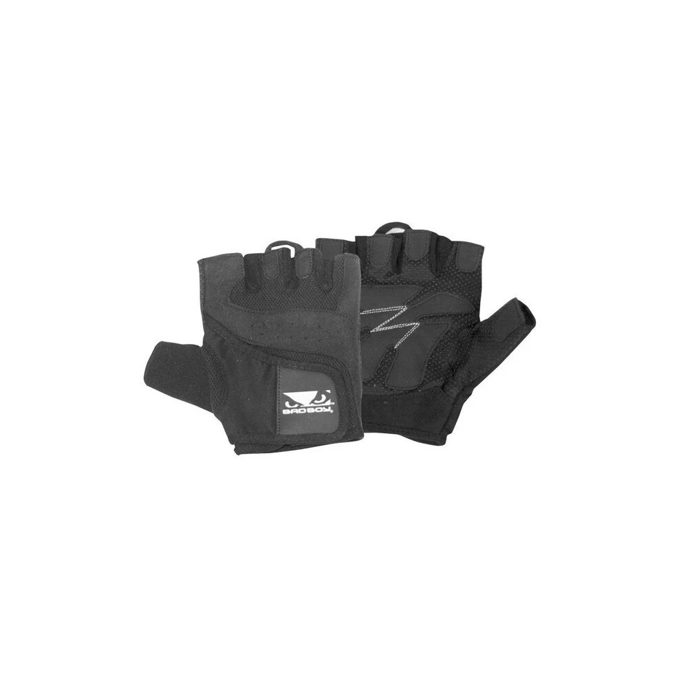 (Large ) BAD BOY MMA PREMIUM WEIGHT LIFITING GLOVES-image-OPC-PDYJYNY-NEW
