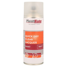 PlastiKote - Quick Dry Clear Lacquer 400ml - Matt