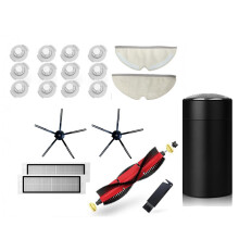 Promotion!1 Set Detachable Main Brush, Silicon Side Brush Washable Filter & 1 Set Mini Size Electric Shaver Portable Razor