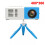 (Blue tripod) Projector 1000 lumens HDMI USB Mini LED Projector Home Media Player 1