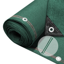 VOUNOT 1x10m Privacy Netting 230g/m² HDPE Shading Net, 95% Shading Rate, Green