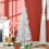 Homcom HOMCOM 5FT Pencil Artificial Christmas Tree with Solid Stand Tips White 6