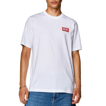 (White, L) DIESEL T Just Nlabel Mens T Shirts