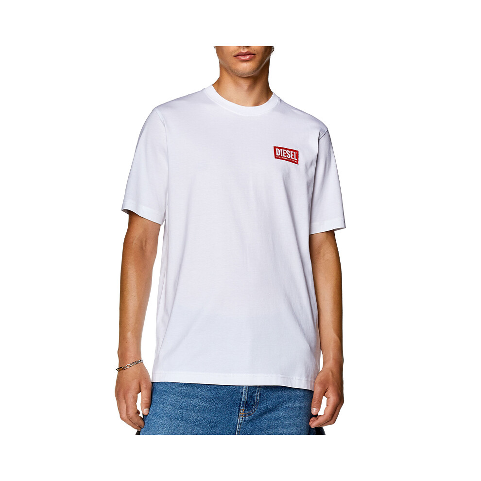 New Diesel Men's (, L) T Just Nlabel T Shirts White