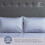 Flax Linen Triangle Design Duvet Cover set Silver ( King ) 3