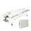 Vesgantti (Beige White) Portable Massage Bed Table 3-Section Aluminium 1