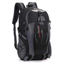(Black) Large Waterproof Backpack 40L Bag Camping Walking Hiking Outdoor Travel Rucksack