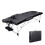 Vesgantti (Black) Portable Massage Bed Table 3-Section Aluminium 1