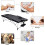 Vesgantti (Black) Portable Massage Bed Table 3-Section Aluminium 7