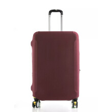 (XL (29-32 inch), Burgundy) UK Travel Trolley Case Cover Protector Suitcase Luggage Storage Cover Elastic