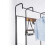 URBN Living (Black & Rustic Oak) Hallway Coat Hanger Stand & Shoe Bench Storage 9