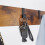 URBN Living (Black & Rustic Oak) Hallway Coat Hanger Stand & Shoe Bench Storage 10