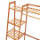 Living And Home (Brown) Bamboo Bedroom Garment Clothes Rack 130cm 5