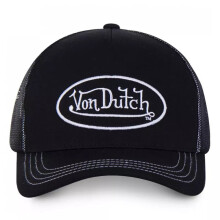 (C) Von Dutch Unisex Embroidery Adjustable Trucker Hat Mesh Snapback Baseball Cap