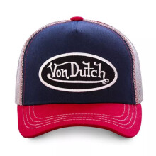 (B) Von Dutch Unisex Embroidery Adjustable Trucker Hat Mesh Snapback Baseball Cap