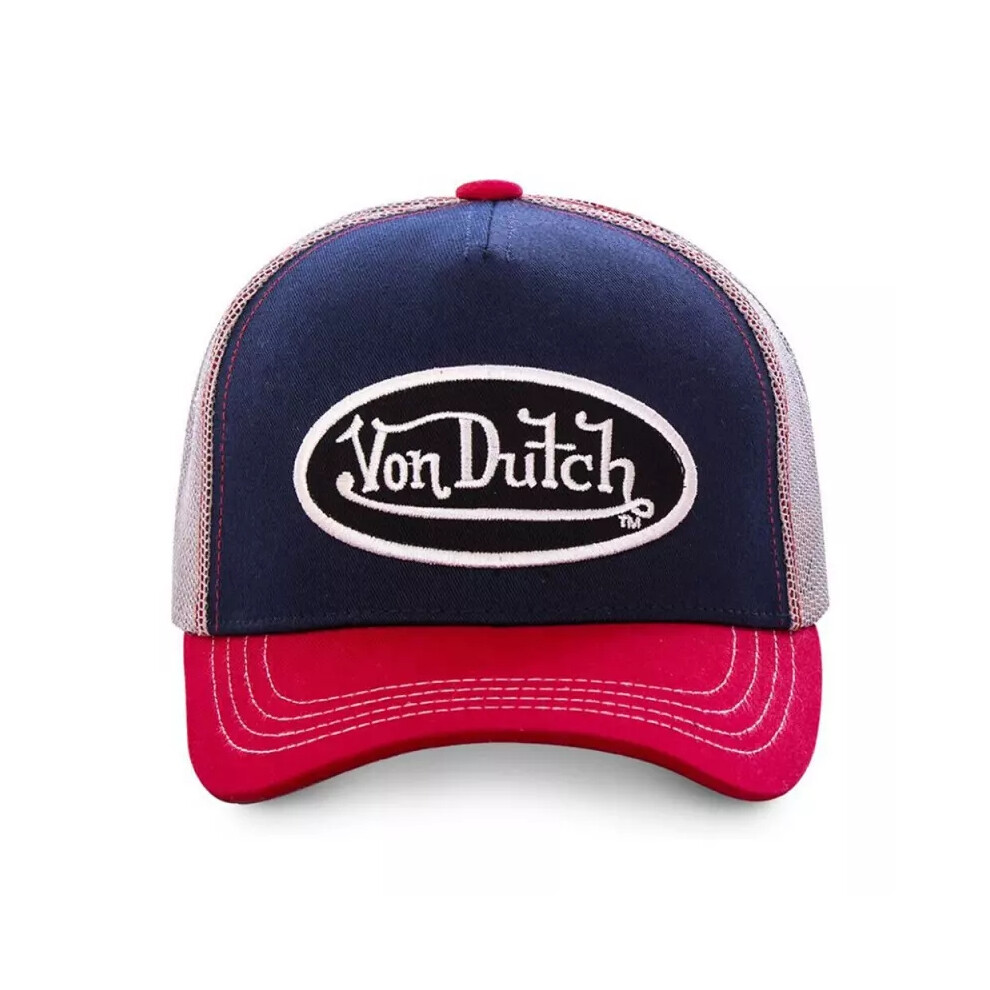 New Women's (B) Von Dutch Unisex Embroidery Adjustable Trucker Hat Mesh Snapback Baseball Cap