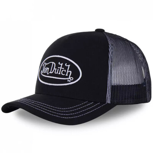 (C) Von Dutch Unisex Embroidery Adjustable Trucker Hat Mesh Snapback Baseball Cap 1