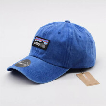 (blue) 2024 Washed Patagonia Baseball Cap Casual Sunscreen High Quality