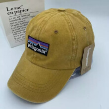 (giner) 2024 Washed Patagonia Baseball Cap Casual Sunscreen High Quality