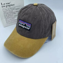(yellow) 2024 Washed Patagonia Baseball Cap Casual Sunscreen High Quality