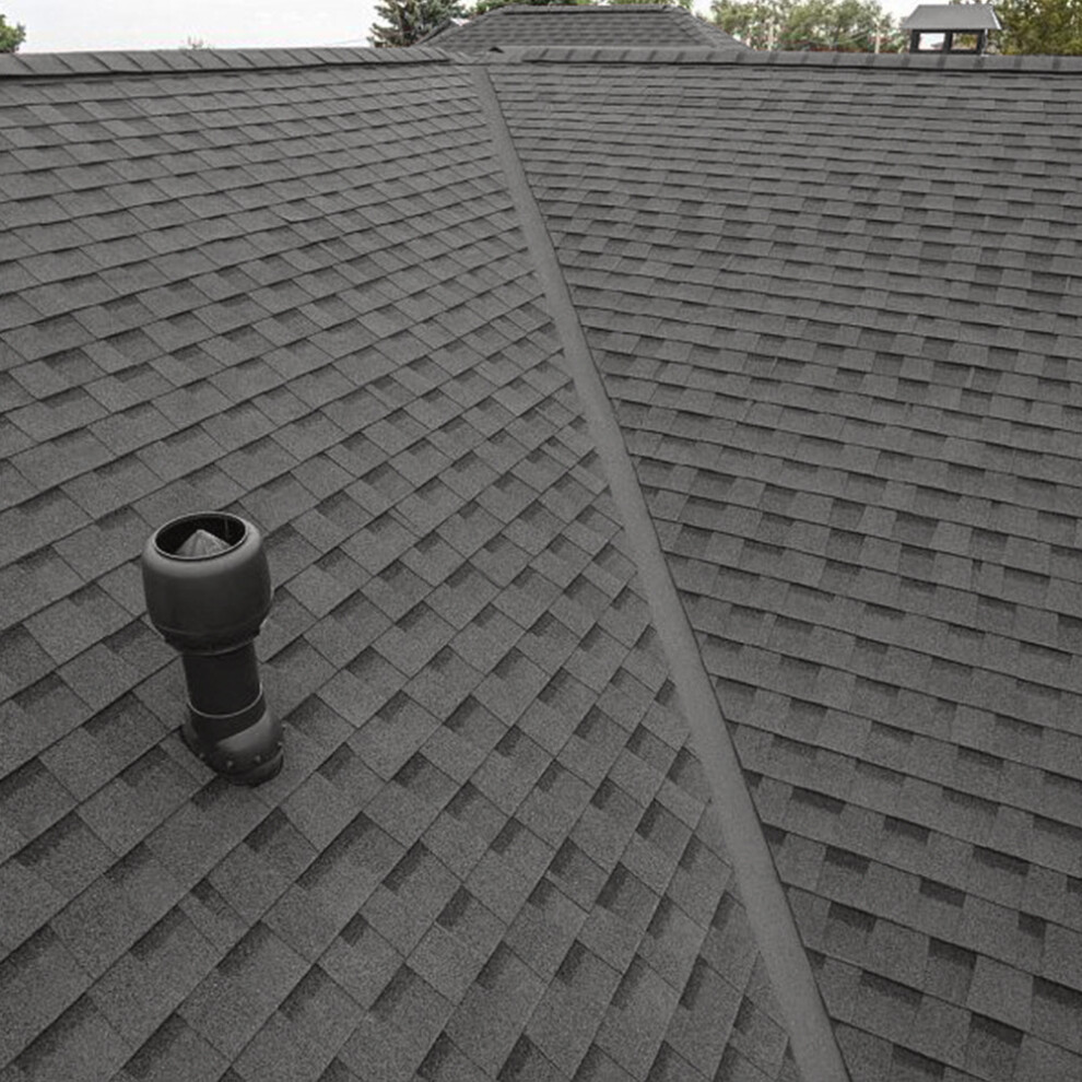(Black) 14Pcs Laminated Asphalt Shingle Roofing