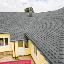 (Grey) 14Pcs Laminated Asphalt Shingle Roofing