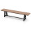 Casart Patio 183cm Extra Long Bench Weatherproof Seat & Reinforced Structure 1