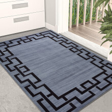 (40x60 cm, NICO) Non-Slip Area Rugs Printed Geometric Carpets Hallway Runner