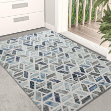 (40x60 cm, ZARA) Non-Slip Area Rugs Printed Geometric Carpets Hallway Runner