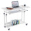 Dripex (White) Mobile Portable Computer Desk Office Desk 1