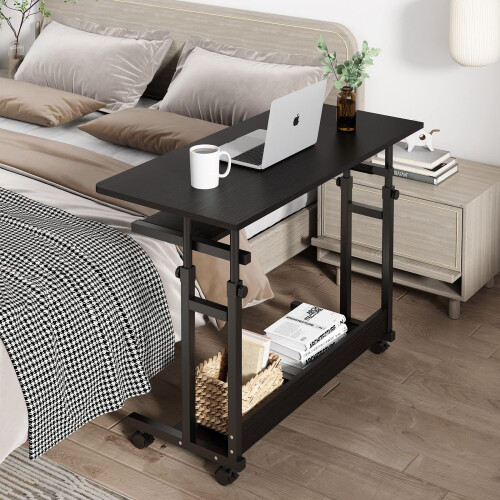 Dripex (Black) Mobile Portable Computer Desk Office Desk 2