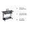 Dripex (Black) Mobile Portable Computer Desk Office Desk 8