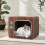 Living And Home TV Shape Cat Scratcher House Bed 1