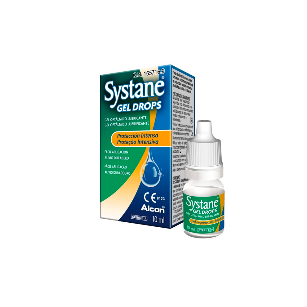 Systane Gel Drops 10ml for dry eyes, long-lasting relief, lubricant eye drops, sterile eye drops, soothing formula
