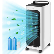 Air Cooler Fan 3 in 1 Portable Mobile Air Conditioner Humidifier Remote Control