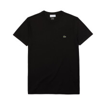 (Black, L) Lacoste TH6709 Mens T Shirts