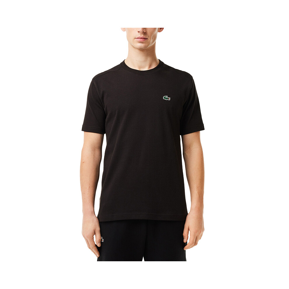 (Black, XL) Lacoste TH7618 Mens T Shirts